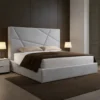 A cama Paris oferece a possibilidade de escolha entre quatro cores distintas, permitindo personalizar o quarto de acordo com o estilo e a paleta pretendida. Desde tons neutros e suaves a opções mais marcantes, esta versatilidade facilita a integração da cama em diferentes propostas de decoração.