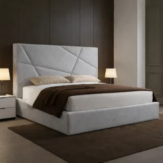 A cama Paris oferece a possibilidade de escolha entre quatro cores distintas, permitindo personalizar o quarto de acordo com o estilo e a paleta pretendida. Desde tons neutros e suaves a opções mais marcantes, esta versatilidade facilita a integração da cama em diferentes propostas de decoração.